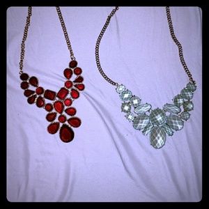 *BOTH* Claire's Statement Necklaces